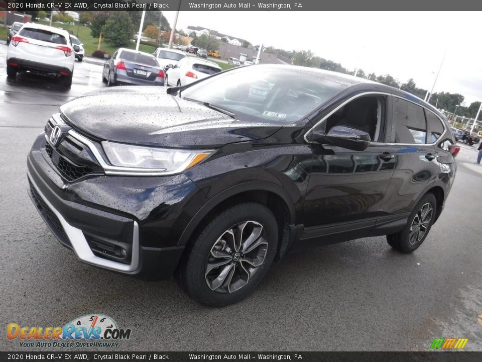 2020 Honda CR-V EX AWD Crystal Black Pearl / Black Photo #6