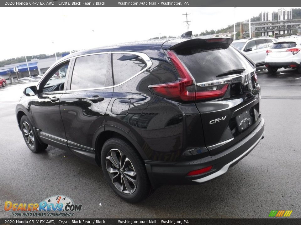 2020 Honda CR-V EX AWD Crystal Black Pearl / Black Photo #8