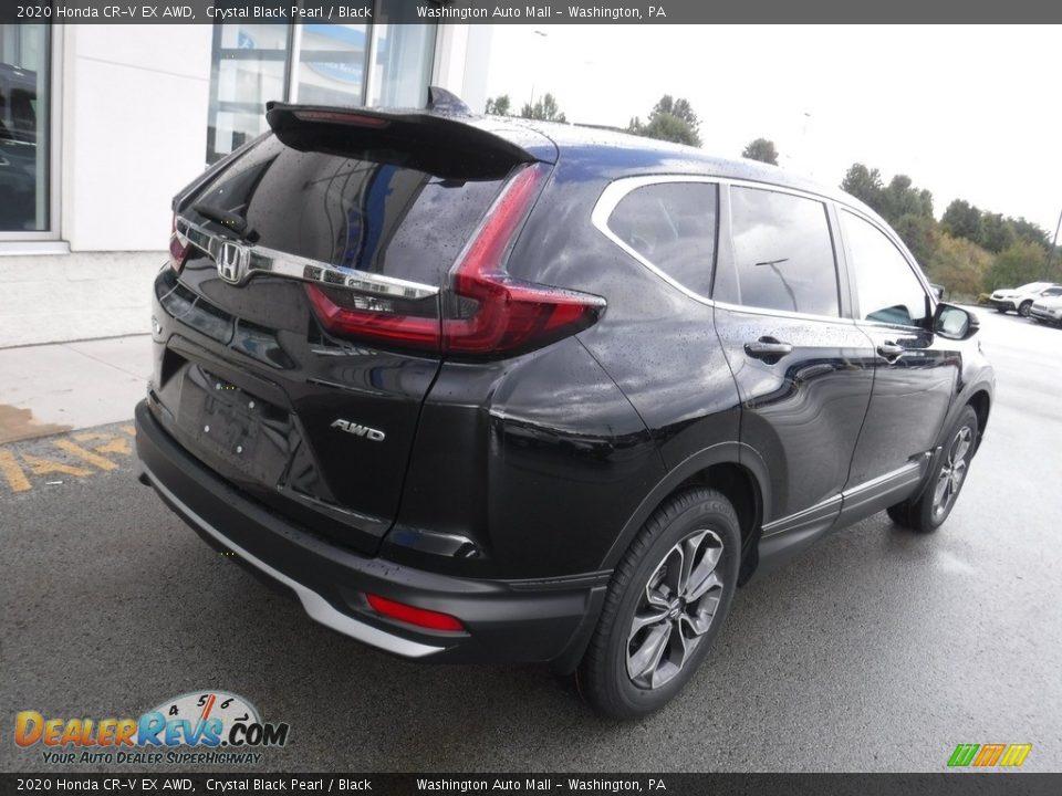 2020 Honda CR-V EX AWD Crystal Black Pearl / Black Photo #10