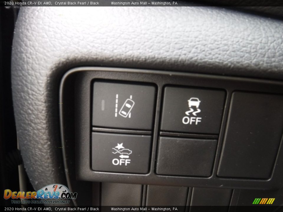 2020 Honda CR-V EX AWD Crystal Black Pearl / Black Photo #18