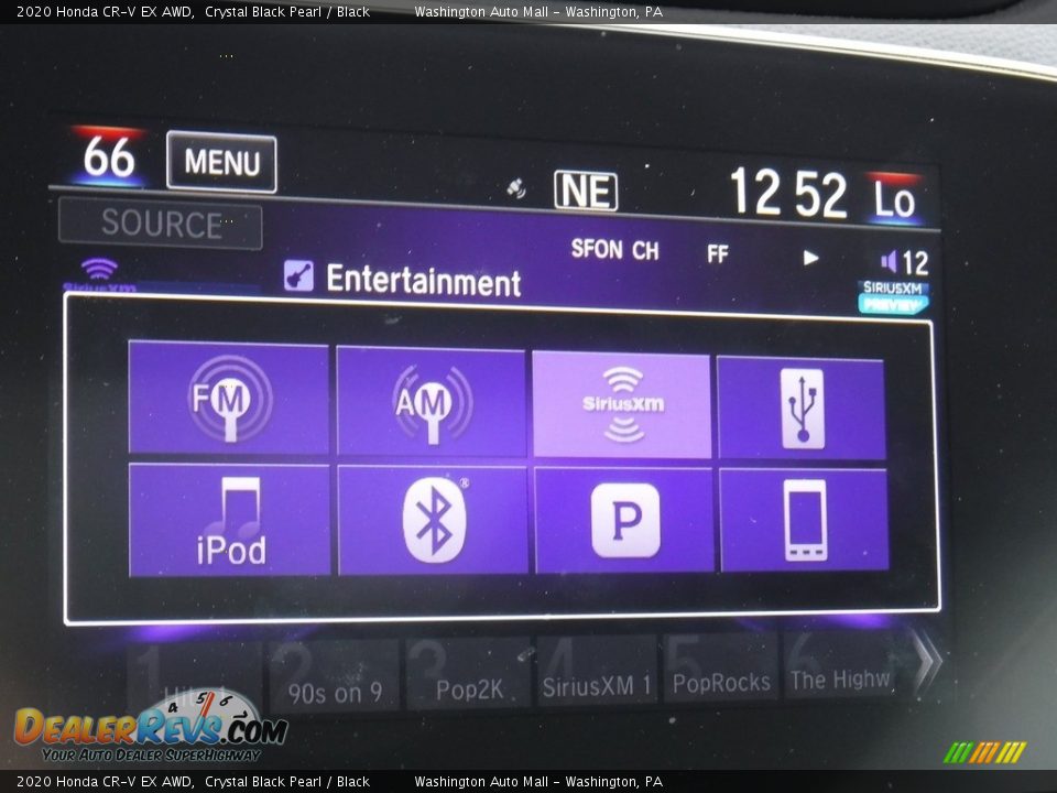 2020 Honda CR-V EX AWD Crystal Black Pearl / Black Photo #21