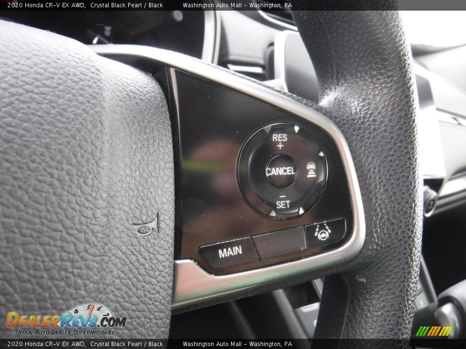 2020 Honda CR-V EX AWD Crystal Black Pearl / Black Photo #26