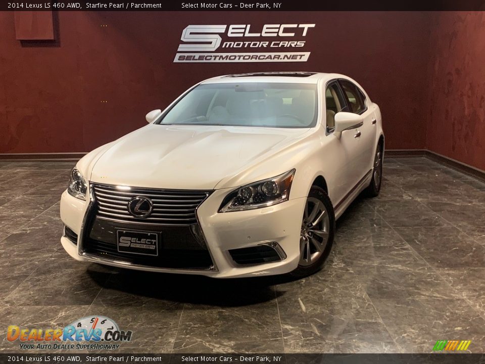 2014 Lexus LS 460 AWD Starfire Pearl / Parchment Photo #1