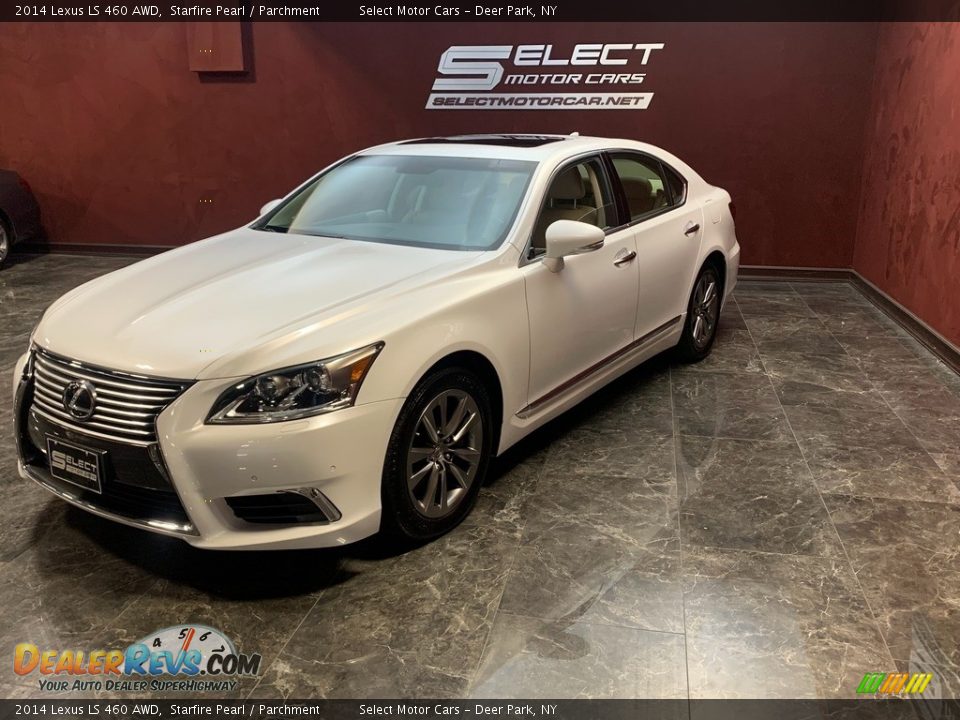 2014 Lexus LS 460 AWD Starfire Pearl / Parchment Photo #6