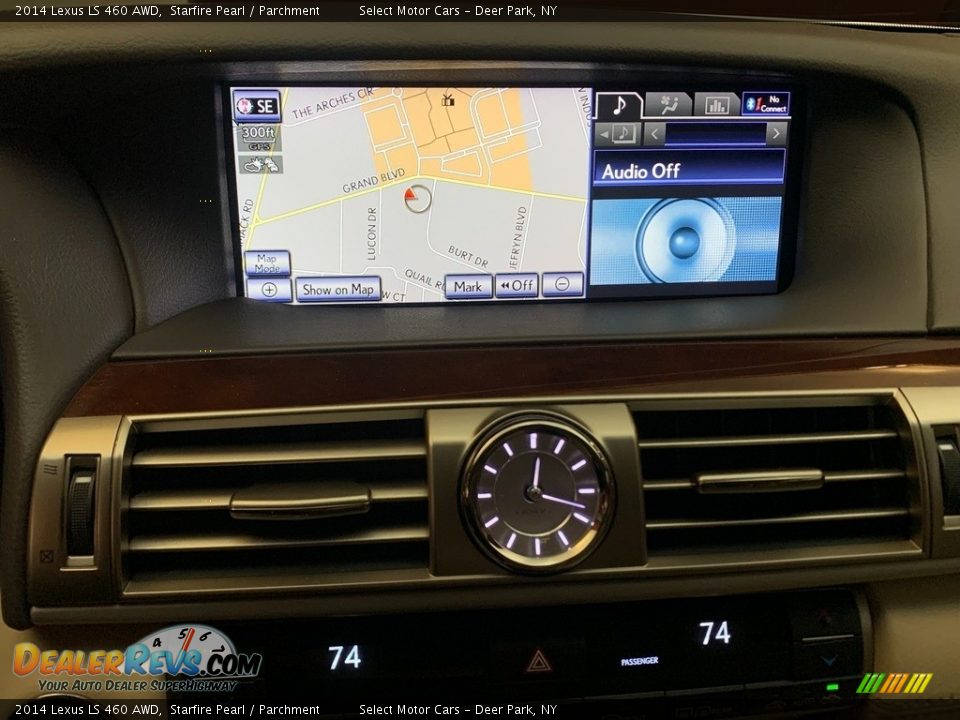 2014 Lexus LS 460 AWD Starfire Pearl / Parchment Photo #11