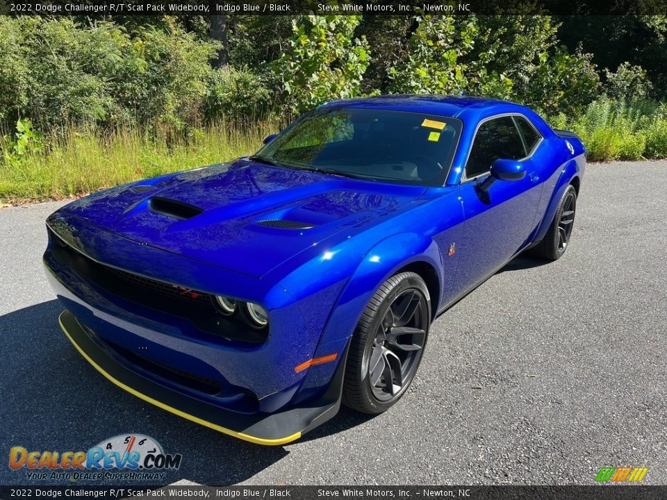 2022 Dodge Challenger R/T Scat Pack Widebody Indigo Blue / Black Photo #3