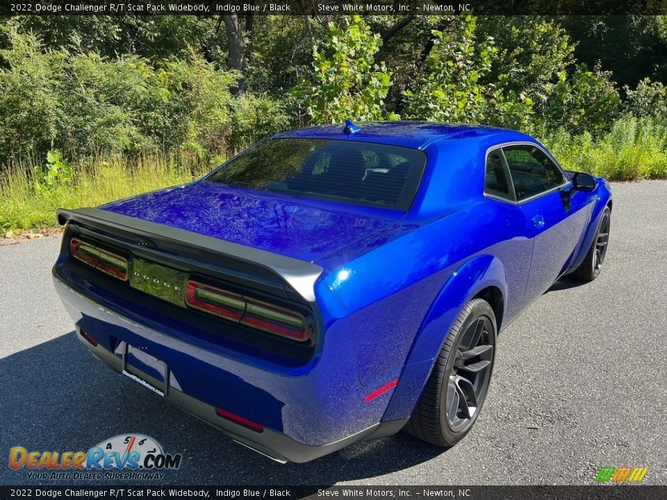 2022 Dodge Challenger R/T Scat Pack Widebody Indigo Blue / Black Photo #7