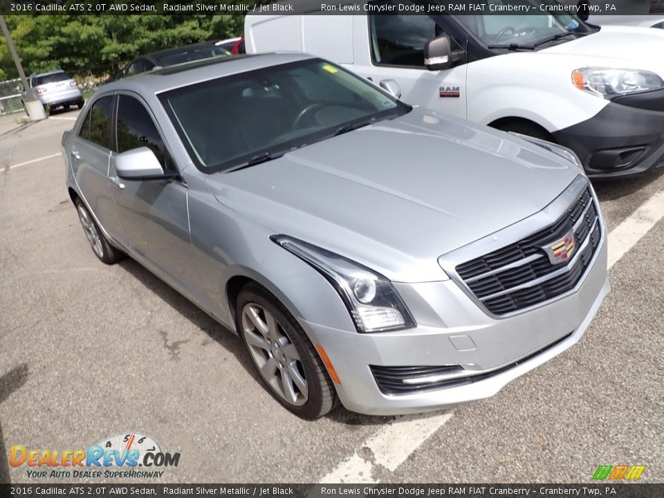 Front 3/4 View of 2016 Cadillac ATS 2.0T AWD Sedan Photo #3