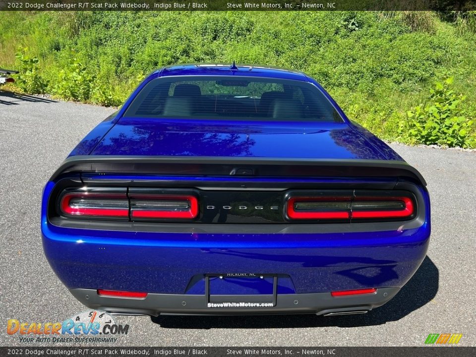 2022 Dodge Challenger R/T Scat Pack Widebody Indigo Blue / Black Photo #8