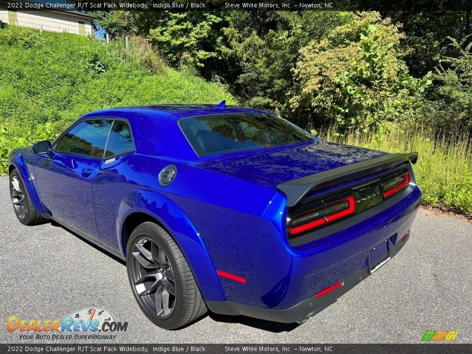 2022 Dodge Challenger R/T Scat Pack Widebody Indigo Blue / Black Photo #9
