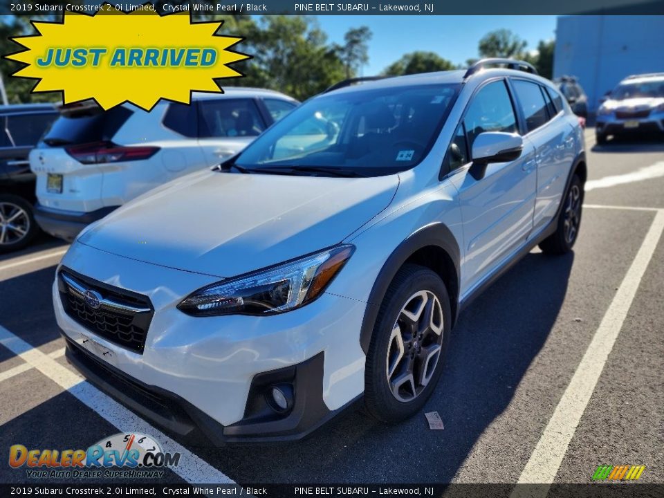 2019 Subaru Crosstrek 2.0i Limited Crystal White Pearl / Black Photo #1