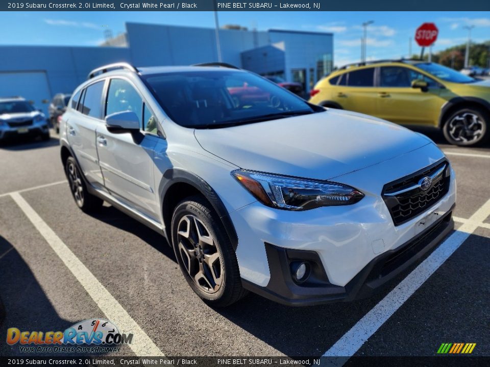 2019 Subaru Crosstrek 2.0i Limited Crystal White Pearl / Black Photo #3