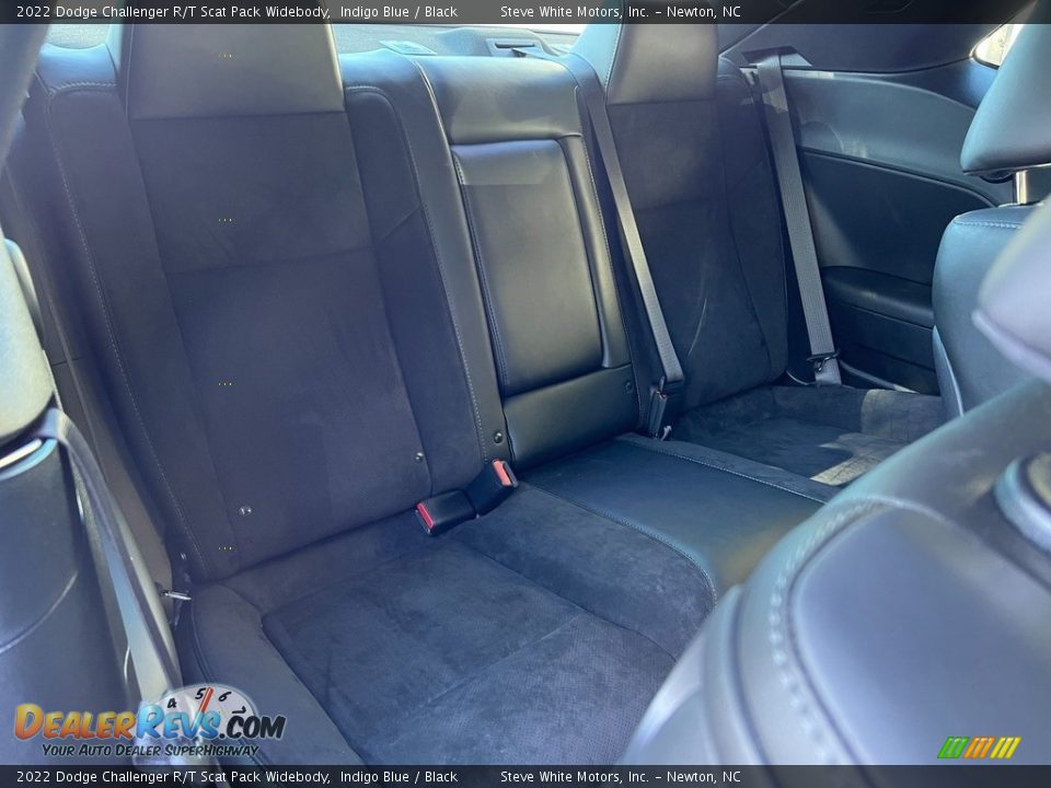 Rear Seat of 2022 Dodge Challenger R/T Scat Pack Widebody Photo #15