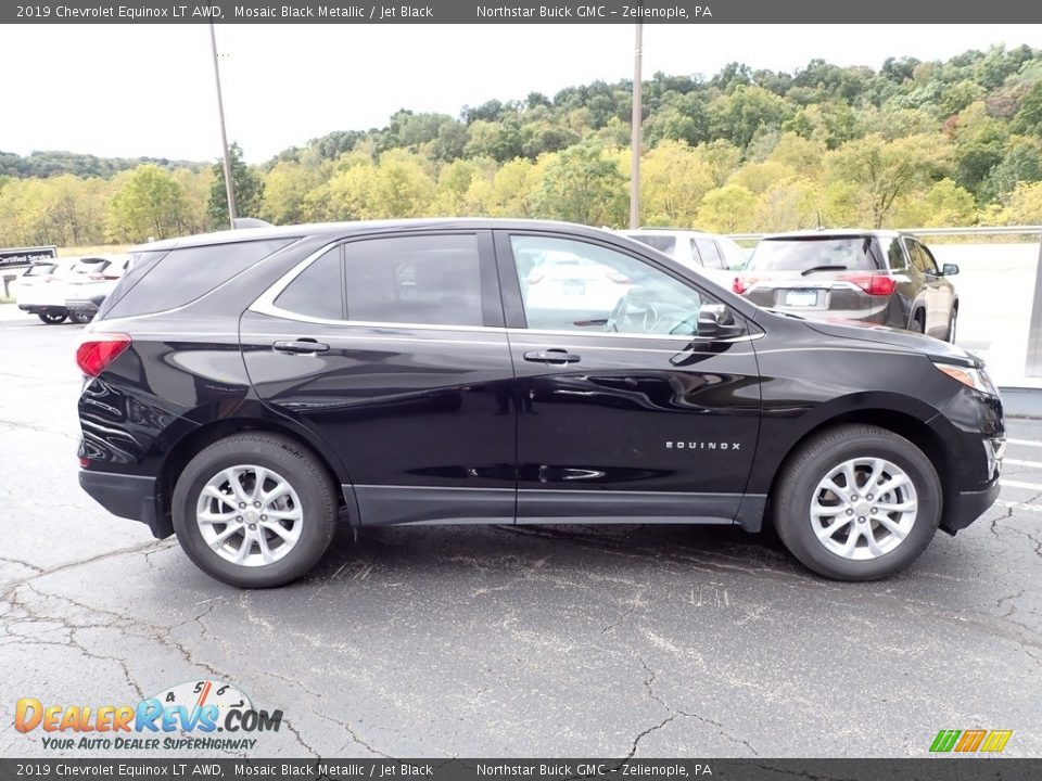 2019 Chevrolet Equinox LT AWD Mosaic Black Metallic / Jet Black Photo #8