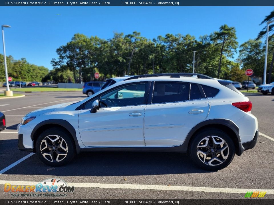 2019 Subaru Crosstrek 2.0i Limited Crystal White Pearl / Black Photo #8