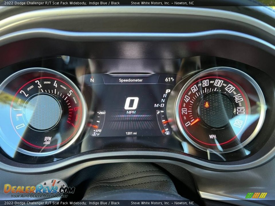 2022 Dodge Challenger R/T Scat Pack Widebody Gauges Photo #20