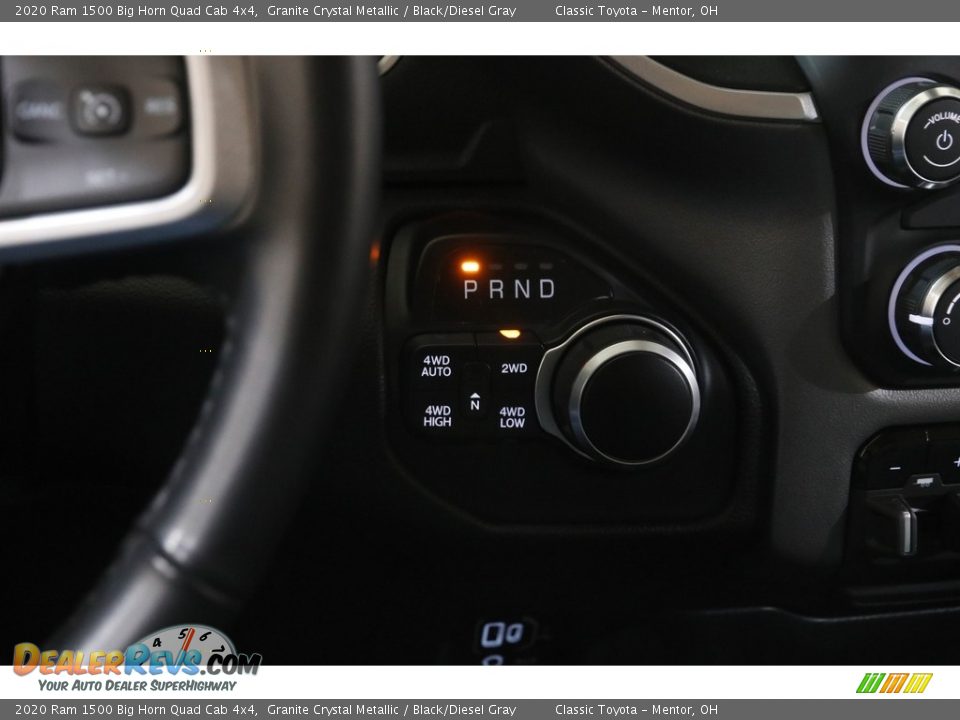2020 Ram 1500 Big Horn Quad Cab 4x4 Granite Crystal Metallic / Black/Diesel Gray Photo #14