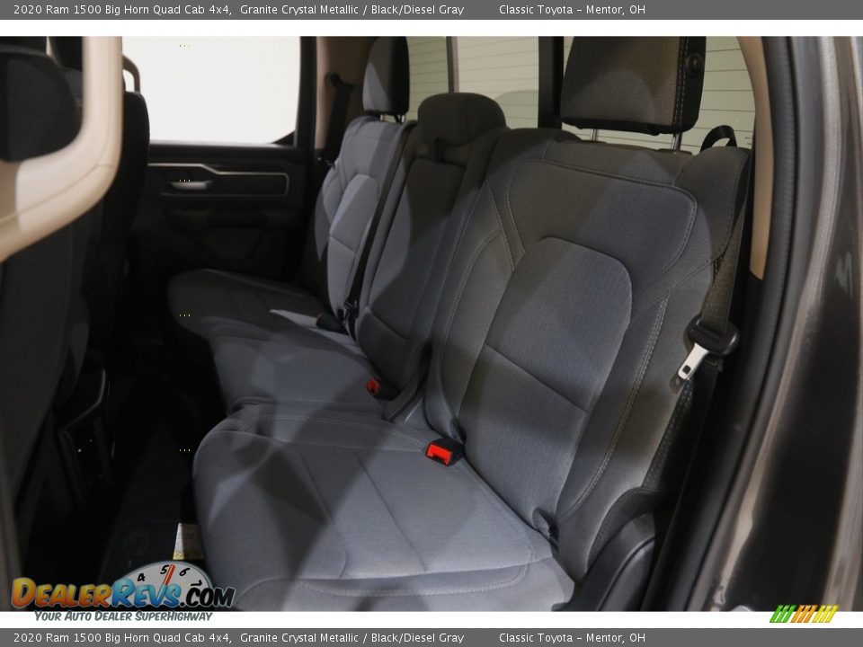 2020 Ram 1500 Big Horn Quad Cab 4x4 Granite Crystal Metallic / Black/Diesel Gray Photo #18