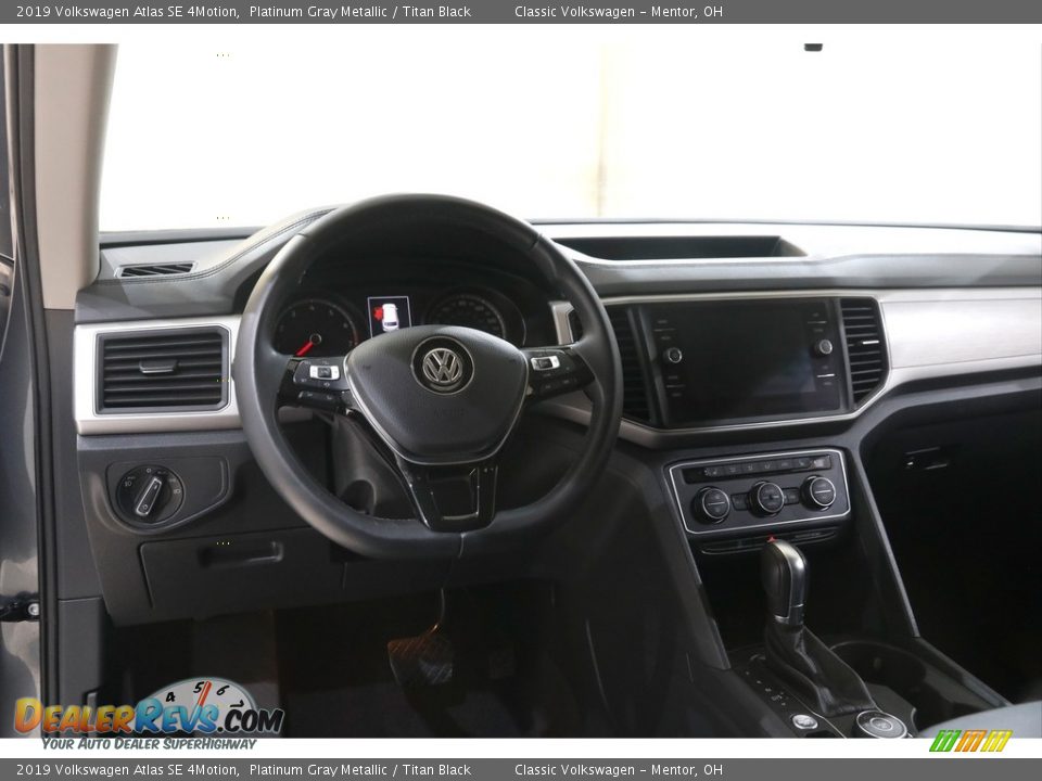 2019 Volkswagen Atlas SE 4Motion Platinum Gray Metallic / Titan Black Photo #6