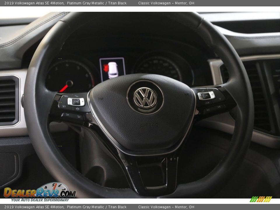 2019 Volkswagen Atlas SE 4Motion Platinum Gray Metallic / Titan Black Photo #7