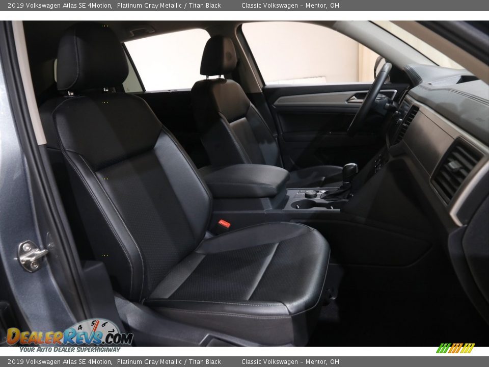 2019 Volkswagen Atlas SE 4Motion Platinum Gray Metallic / Titan Black Photo #14