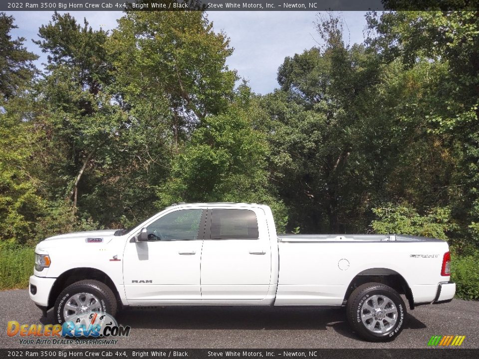 2022 Ram 3500 Big Horn Crew Cab 4x4 Bright White / Black Photo #1