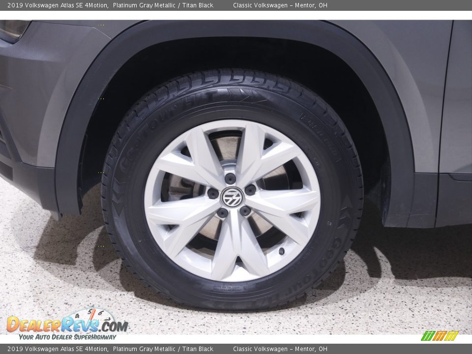2019 Volkswagen Atlas SE 4Motion Platinum Gray Metallic / Titan Black Photo #20