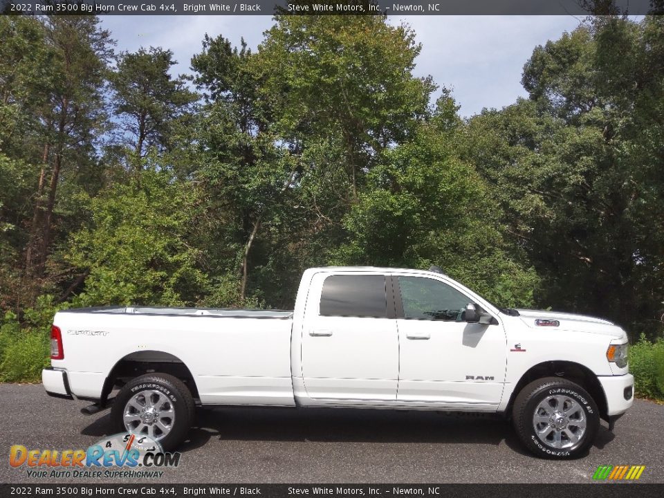 2022 Ram 3500 Big Horn Crew Cab 4x4 Bright White / Black Photo #5