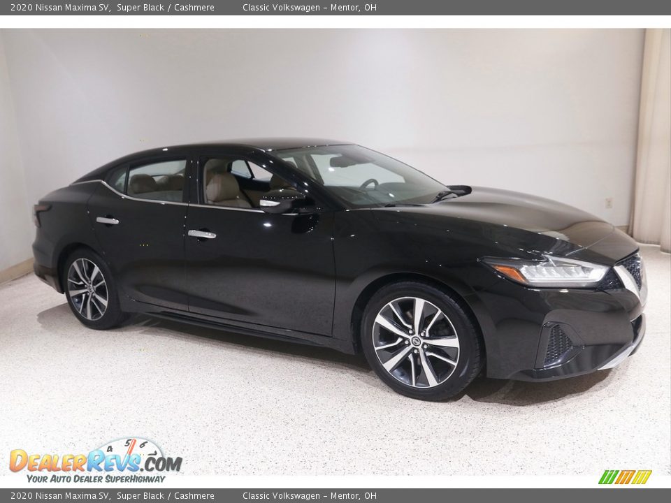 Super Black 2020 Nissan Maxima SV Photo #1