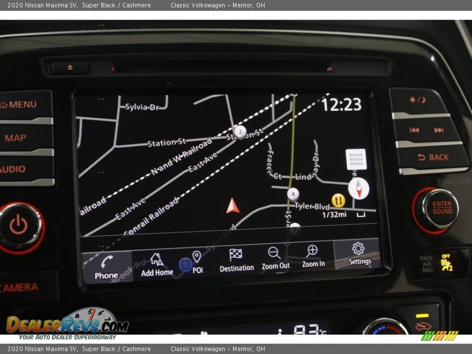 Navigation of 2020 Nissan Maxima SV Photo #11