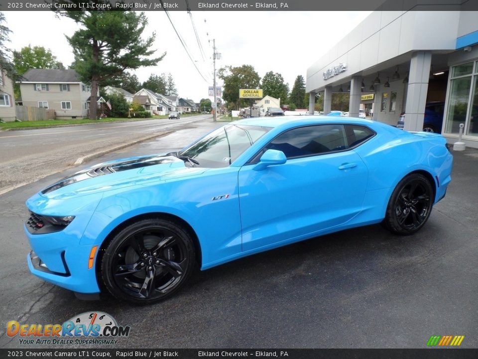 Rapid Blue 2023 Chevrolet Camaro LT1 Coupe Photo #1