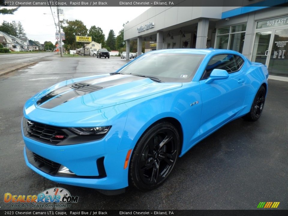 2023 Chevrolet Camaro LT1 Coupe Rapid Blue / Jet Black Photo #2