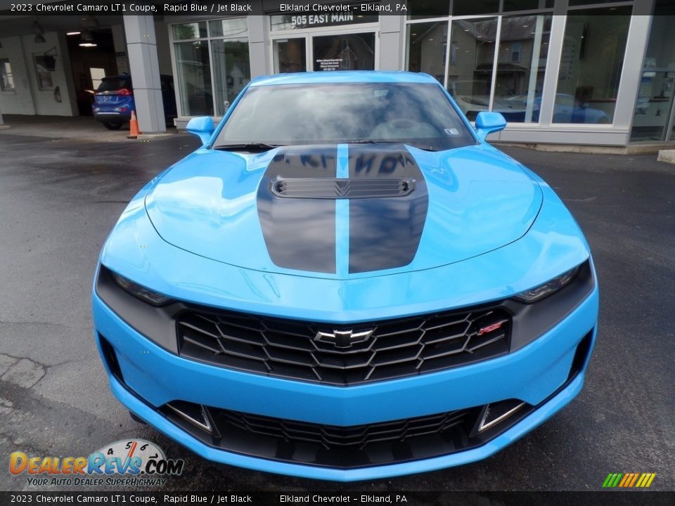 Rapid Blue 2023 Chevrolet Camaro LT1 Coupe Photo #4