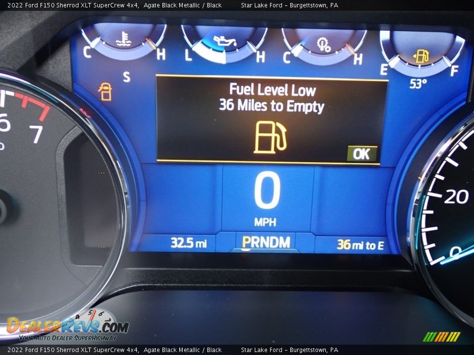 2022 Ford F150 Sherrod XLT SuperCrew 4x4 Gauges Photo #18