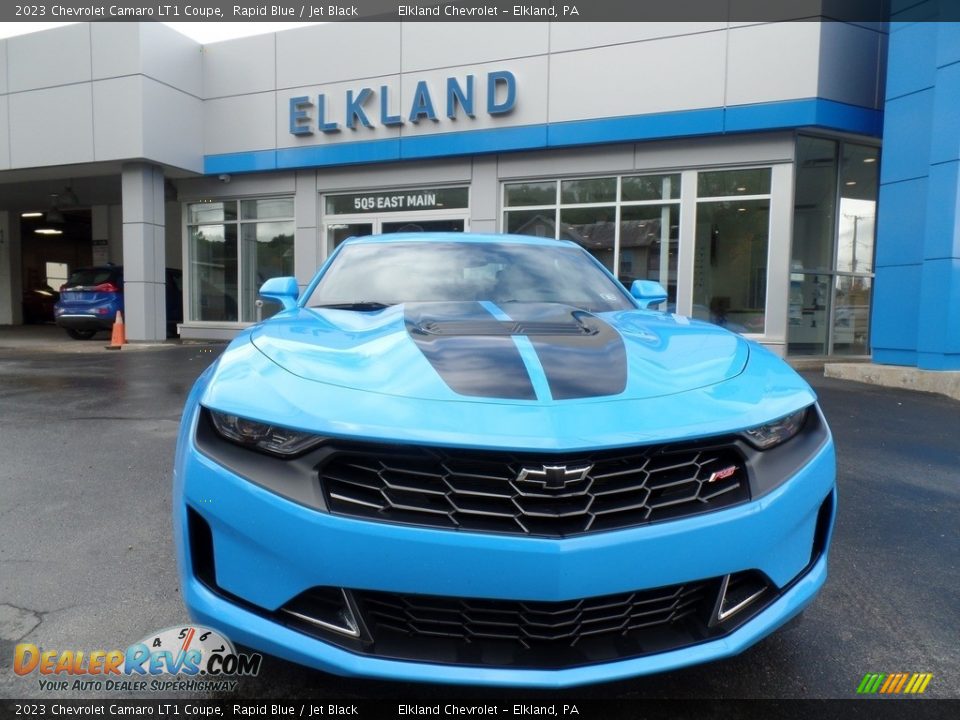 2023 Chevrolet Camaro LT1 Coupe Rapid Blue / Jet Black Photo #5