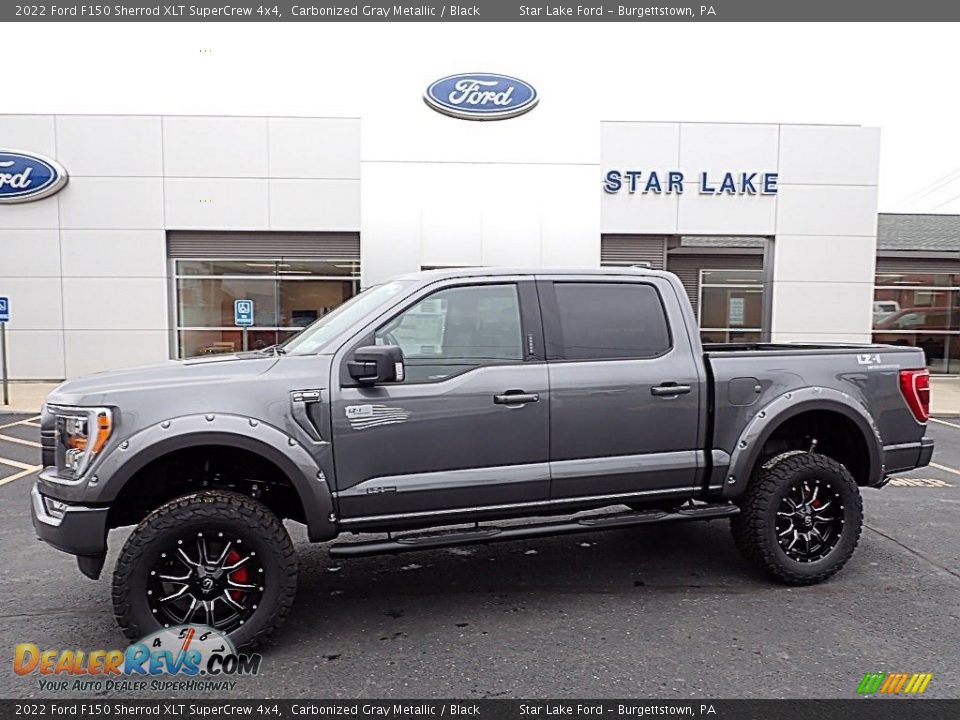 2022 Ford F150 Sherrod XLT SuperCrew 4x4 Carbonized Gray Metallic / Black Photo #1