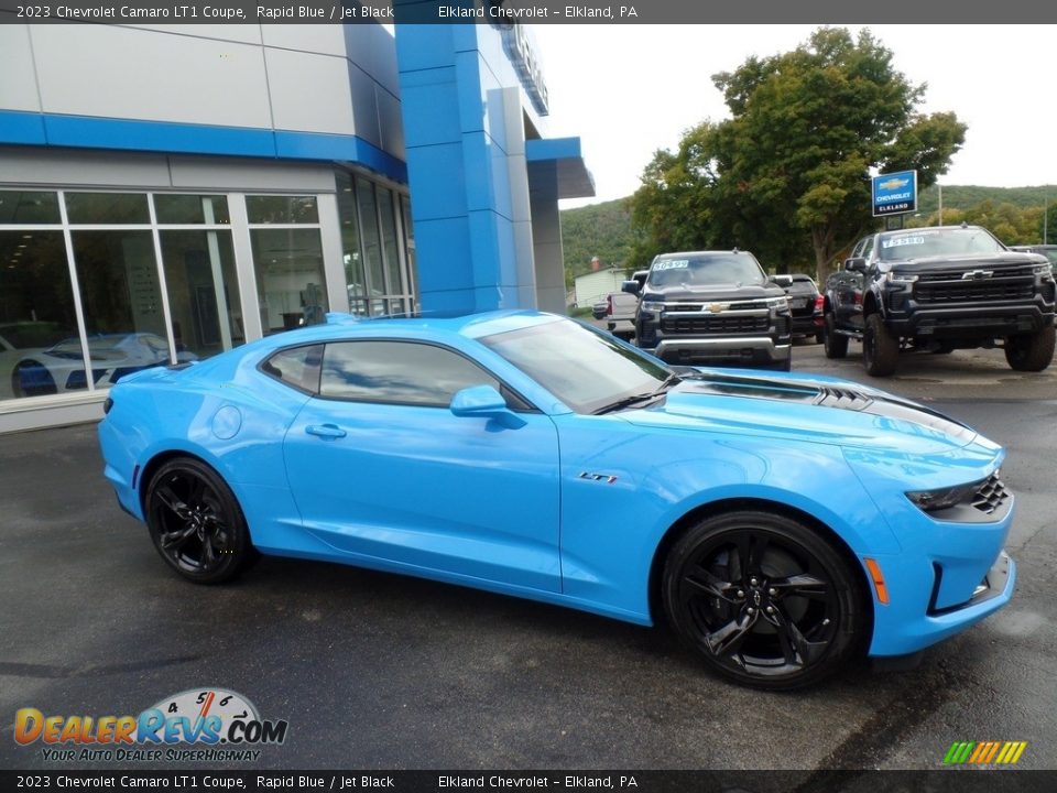 Rapid Blue 2023 Chevrolet Camaro LT1 Coupe Photo #7