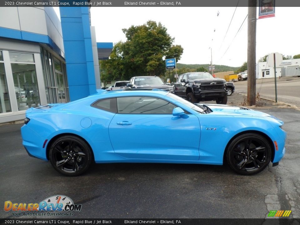 Rapid Blue 2023 Chevrolet Camaro LT1 Coupe Photo #8