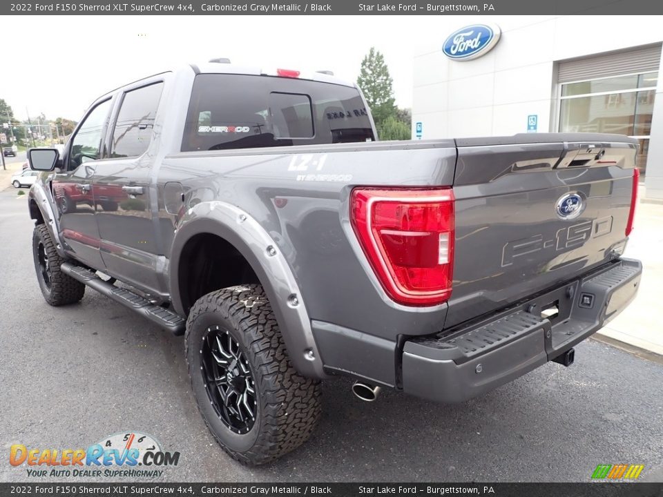 Carbonized Gray Metallic 2022 Ford F150 Sherrod XLT SuperCrew 4x4 Photo #3