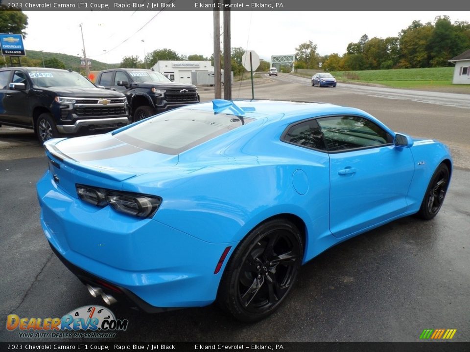 2023 Chevrolet Camaro LT1 Coupe Rapid Blue / Jet Black Photo #9