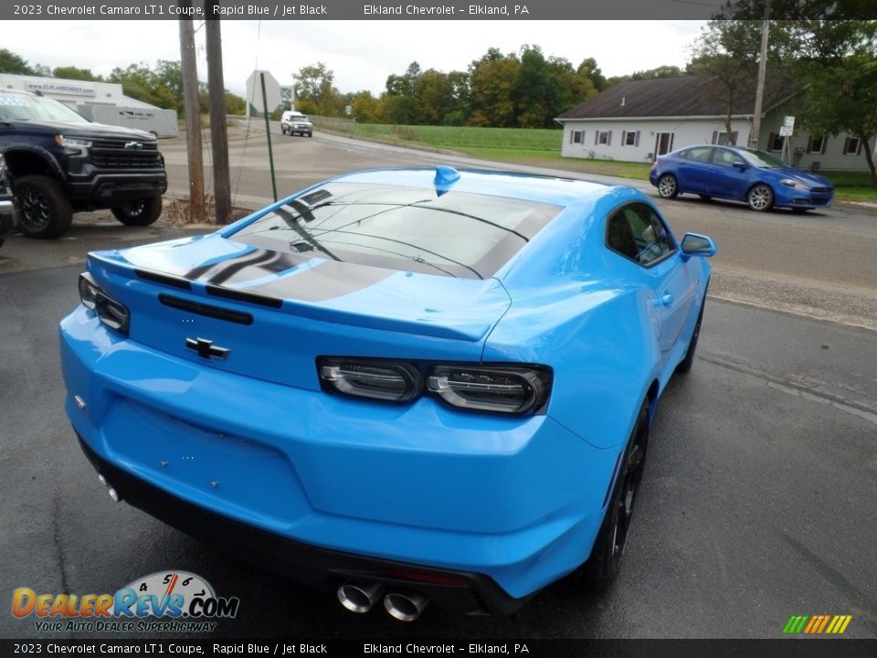 2023 Chevrolet Camaro LT1 Coupe Rapid Blue / Jet Black Photo #10