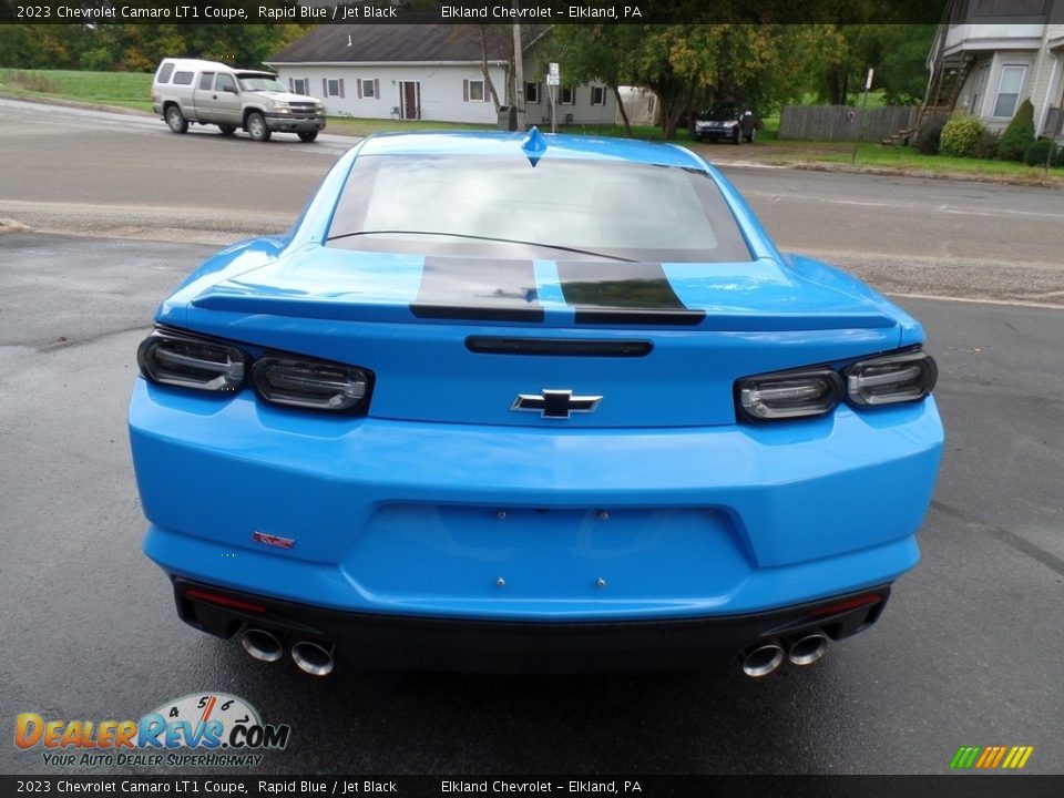 2023 Chevrolet Camaro LT1 Coupe Rapid Blue / Jet Black Photo #11