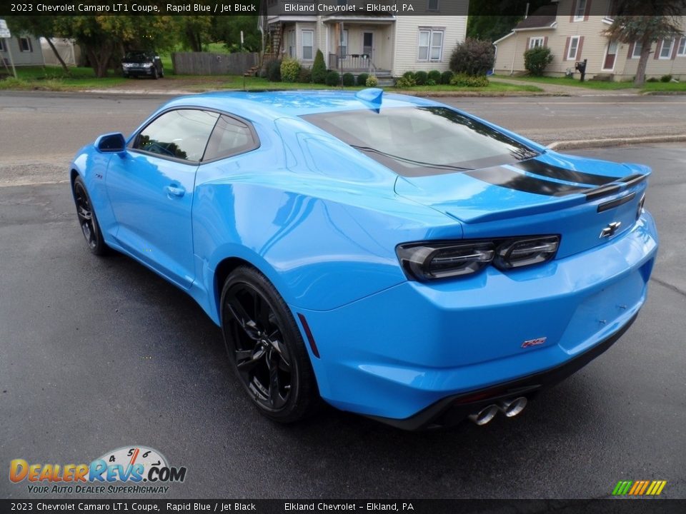 2023 Chevrolet Camaro LT1 Coupe Rapid Blue / Jet Black Photo #12