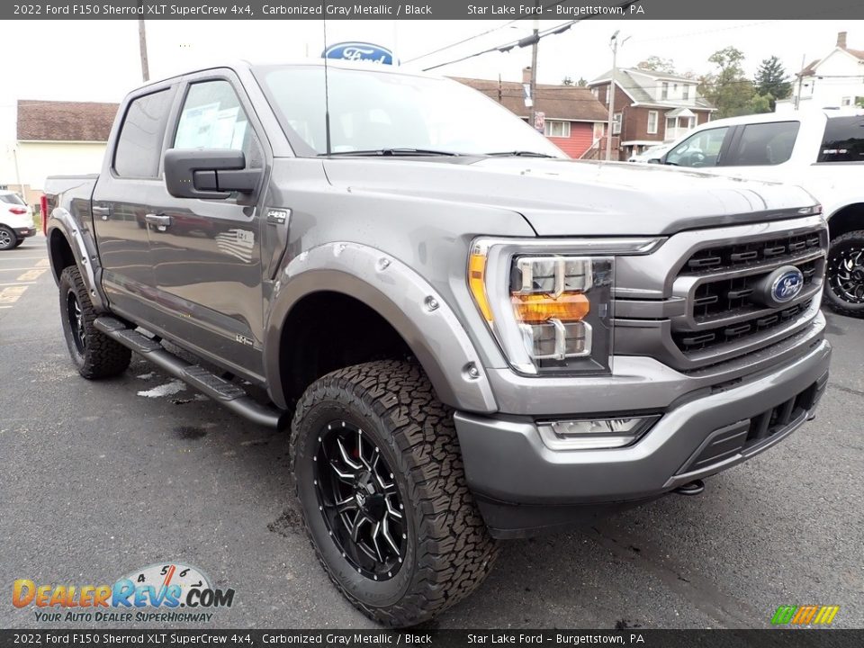 Front 3/4 View of 2022 Ford F150 Sherrod XLT SuperCrew 4x4 Photo #7