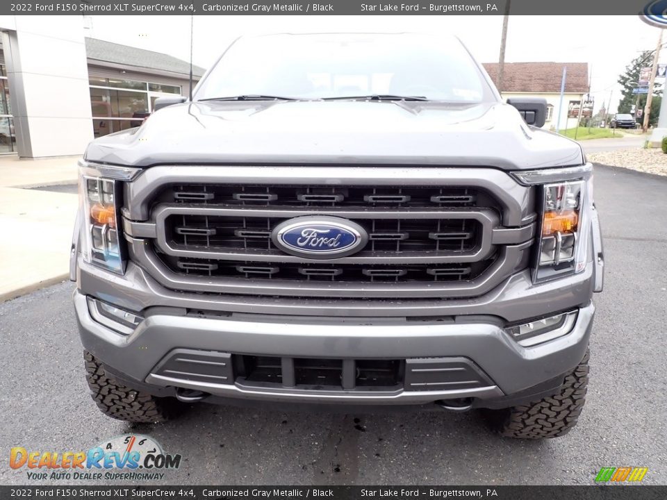 2022 Ford F150 Sherrod XLT SuperCrew 4x4 Carbonized Gray Metallic / Black Photo #8