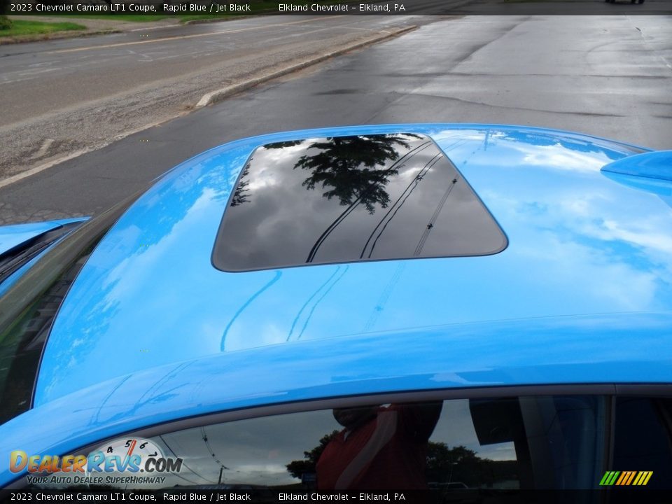 2023 Chevrolet Camaro LT1 Coupe Rapid Blue / Jet Black Photo #16