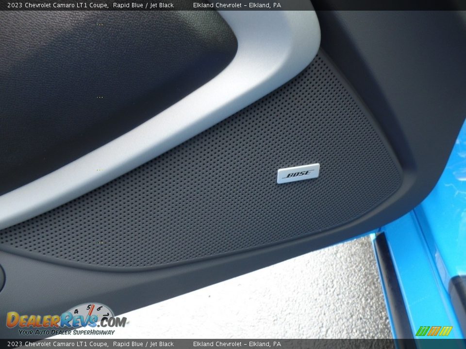 2023 Chevrolet Camaro LT1 Coupe Rapid Blue / Jet Black Photo #22