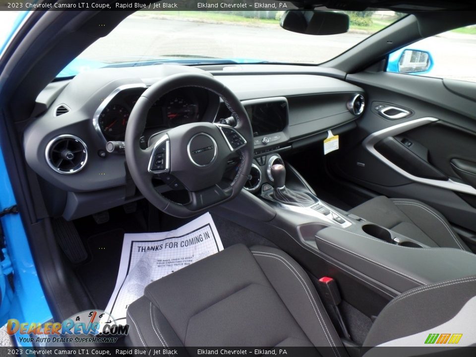 Jet Black Interior - 2023 Chevrolet Camaro LT1 Coupe Photo #24