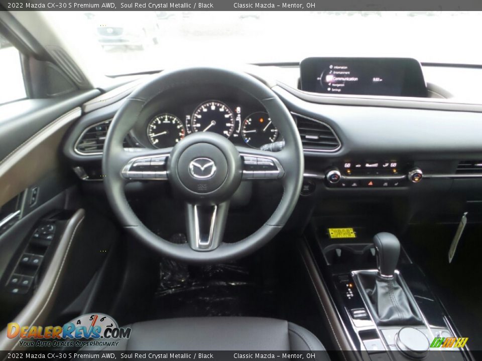 2022 Mazda CX-30 S Premium AWD Soul Red Crystal Metallic / Black Photo #4