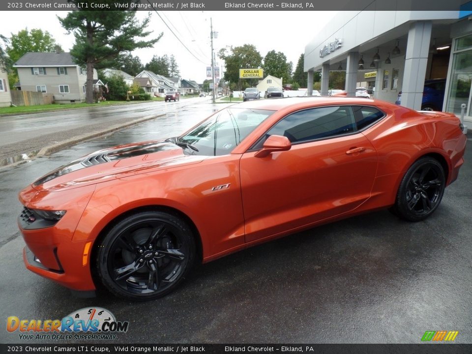 Vivid Orange Metallic 2023 Chevrolet Camaro LT1 Coupe Photo #1